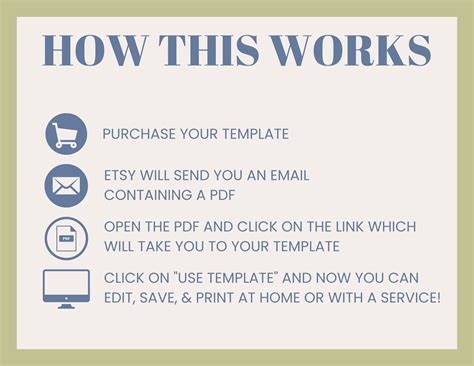 EDITABLE Price List Template Printable Business Price List - Etsy