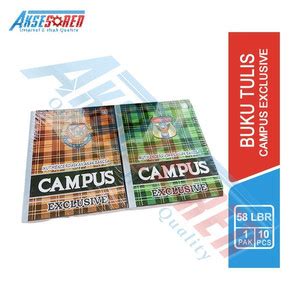 Jual Buku Tulis Sekolah Campus Lembar Pack Catatan Kampus Kwarto