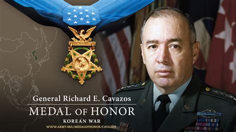 General Richard E. Cavazos | Medal of Honor Recipient | U.S. Army