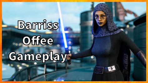 Barriss Offee Gameplay Star Wars Battlefront 2 Youtube