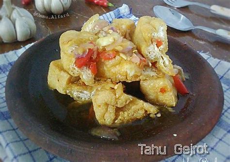 Resep Tahu Gejrot Khas Cirebon Oleh Ummu Alfard Cookpad