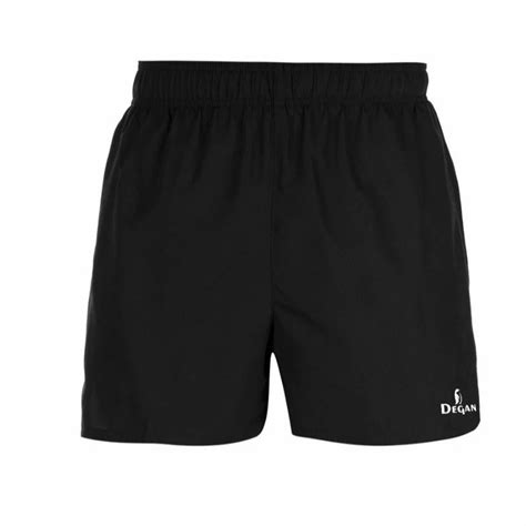 Polyester Degan Men Plain Ns Lycra Gym Shorts Black Size Large At Rs