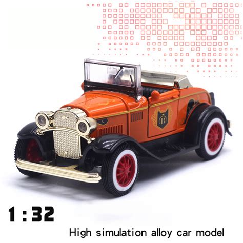 Wholesale 1:32 Classic Ford Retro Vintage Cars Alloy Car Model with ...