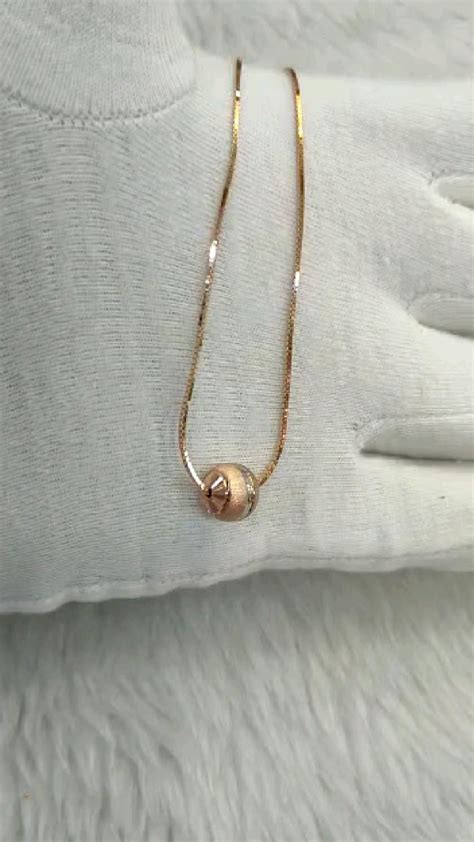 Rose Gold Daily Wear Necklace Artofit