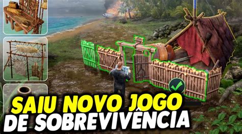 SAIU NOVO JOGO DE SOBREVIVÊNCIA MULTIPLAYER LOST IN BLUE Loucura Game