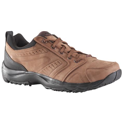 Zapatillas De Marcha Deportiva Para Hombre Nakuru Confort Piel Marrones