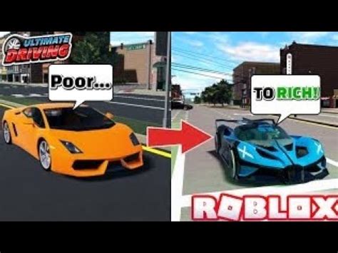 Grinding In Ultimate Driving Going From Poor To Rich YouTube