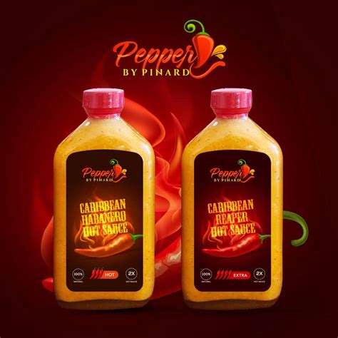 Entry By Arahmanp For X Hot Sauce Bottle Full Back And Front Labels Very Similar