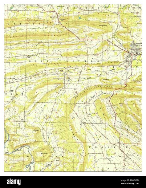 Greenwood, Arkansas, map 1951, 1:24000, United States of America by ...