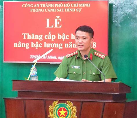 Kỷ Luật Nguyên Trưởng Phòng Cảnh Sát Hình Sự Công An Tphcm Nguyễn Đăng Nam