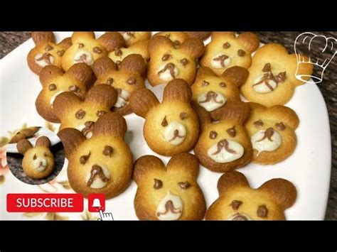 Cute Teddy Bear Butter Cookies Best Butter Cookies Recipe Eggless