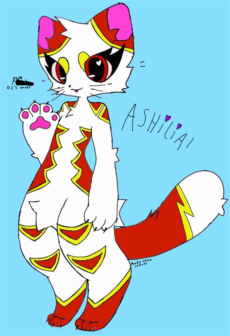 My Sona Ashilia Credit Ref Sheet Jinxit R Fursona