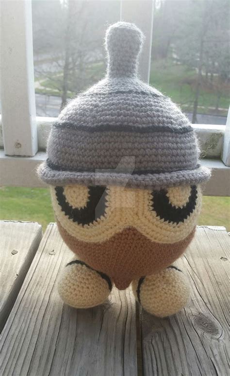 Seedot Crochet Plushie by PixelCrochet on DeviantArt