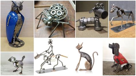 Diy Creative Scrap Metal Sculptures Ideas YouTube