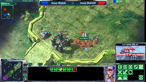 Starcraft II G45 Mouz MorroW Z Vs Mouz Strelok T Steppes Of