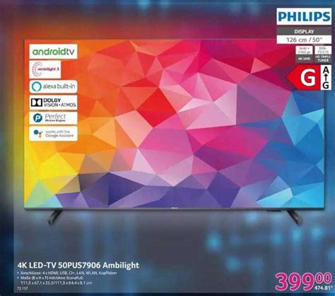 K Led Tv Pus Ambilight Philips Angebot Bei Selgros Prospekte De