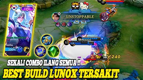 Cara Main Lunox Combo Ulti Lunox Item Build Lunox Tersakit