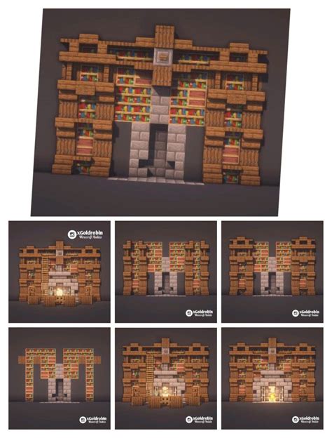 Creative Minecraft Wall Designs