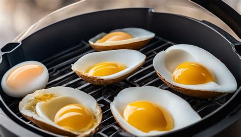 Air Fryer Soft Boiled Eggs Your Guide To Easy To Peel Eggs Spicy Buffalo