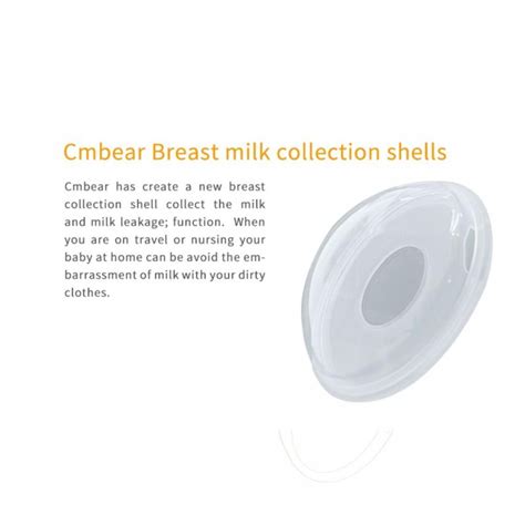 Novobey Breast Milk Collection Shells Breast Shell Reusable Breast Milk