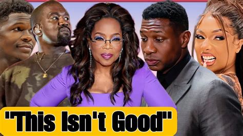 Oprah Weight Loss Secrets Reveled Jonathan Majors Guilty Fired From