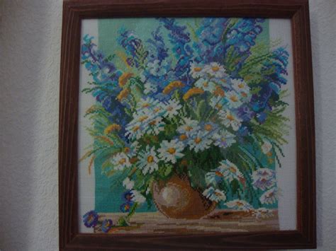 Вышивка «Букет полевых цветов» - Вышивка крестом