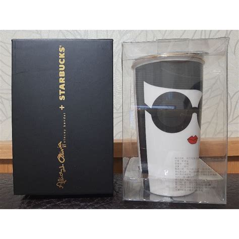 【全新現貨】星巴克alice Olivia X Starbucks 聯名限量雙層杯 馬克杯 保溫杯 蝦皮購物