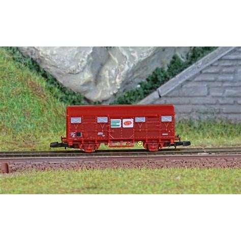 Wagon Couvert G Sncf Brun Volets Aluminium Sernam Azar W Sna