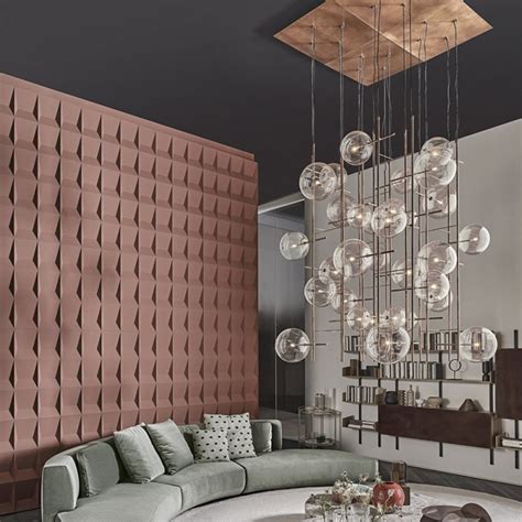 Gallotti Radice Bolle Tela Led Suspension Lamp