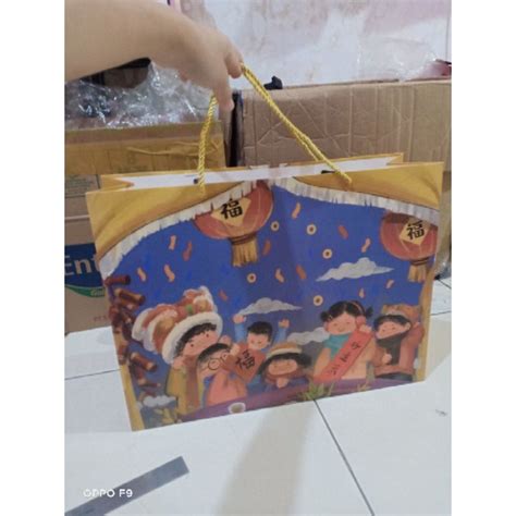 Jual Paperbag Imlek Besar Jumbo Box Imlek Tas Jinjing Imlek