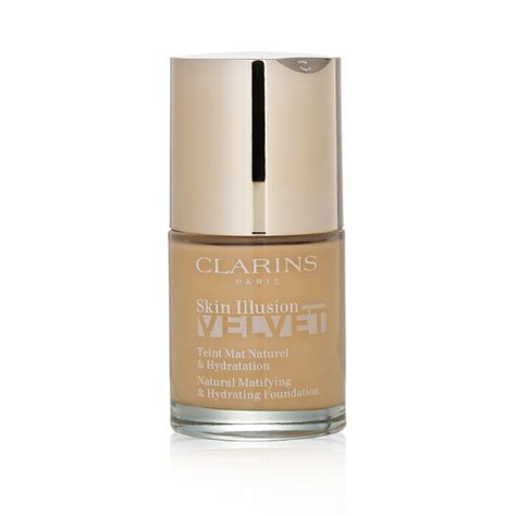 Clarins Skin Illusion Velvet Natural Matifying Hydrating Foundation N Nude Ml Oz