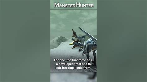 Meet The Giadrome Monster Hunter Ecology Youtube