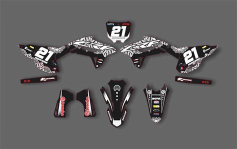 Kit D Co Honda Crf Cigles Kitdeco Moto Fr