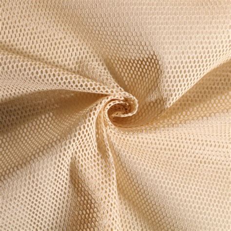 Tissu Filet En Coton BIO Coloris Naturel Par 10 Cm De Couture