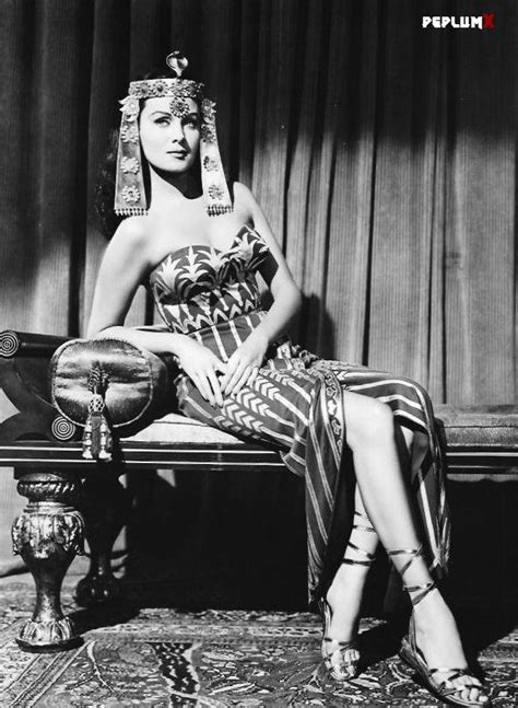 Peplum Serpent Of The Nile Rhonda Fleming Rhonda Fleming Black