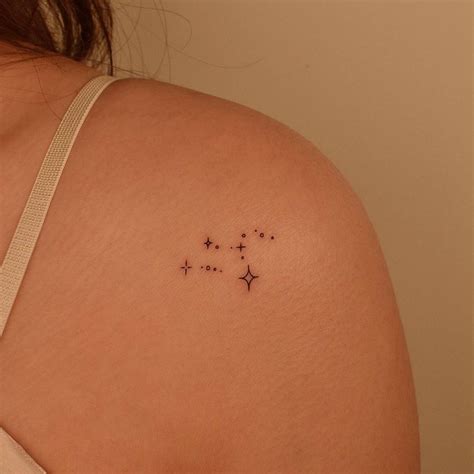 Leo Constellation Tattoo