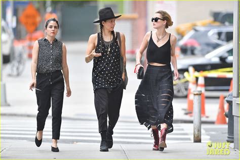 Amber Heard Ex Girlfriend Tasya Van Ree Meet Up In NYC Photo 4124208