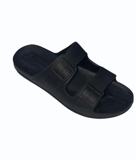 Daily Wear Tara Men Black Rubber Flip Flop Slipper At Rs Pair In New