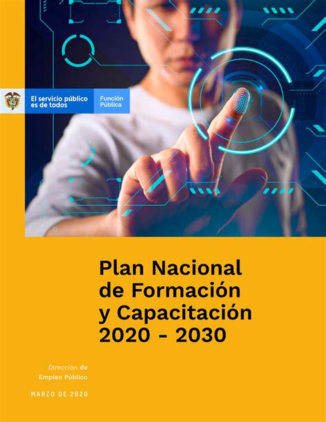 Plan Nacional De Formación Y Capacitación 2020 2030 Marzo De 2020