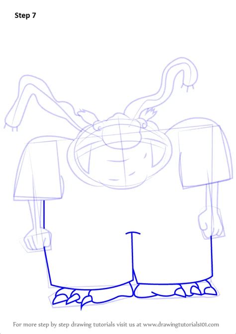 How To Draw The Snorch From Aaahh Real Monsters Aaahh Real