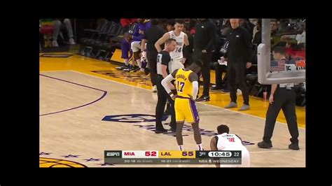 Heat Vs Lakers 3rd Quarter Youtube