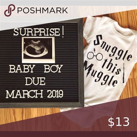 Snuggle This Muggle Harry Potter Infant Onesie NEW Snuggle This Muggle