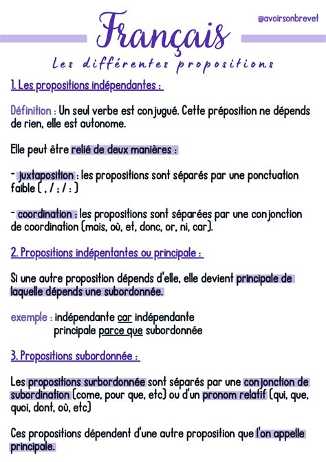 Les Propositions Ange R Ussite