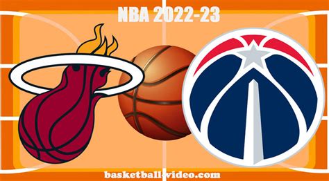 Miami Heat Vs Washington Wizards Apr 7 2023 NBA Full Game Replay Live