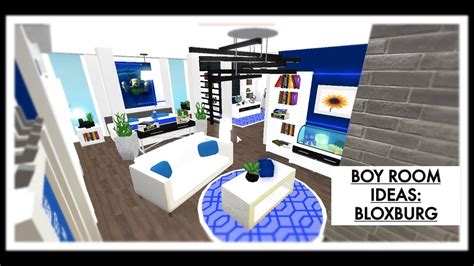 Boy Bedroom Ideas Bloxburg Youtube