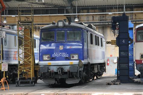 PKP IC EP07 1002 Wrocław Główny depot 12 05 2018 Flickr