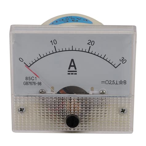 C A Dc Analog Ampere Meter Panel Meter Gauge A Gauge Current