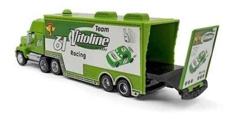 Cars Disney Pixar Mack Hauler Vitoline Race Car No Metal