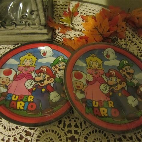 Designware Kitchen Lot 6 Super Mario Bros Designware Plates 9 New