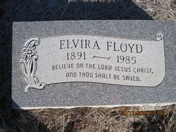 Elvira Florence Davis Floyd Find A Grave Memorial